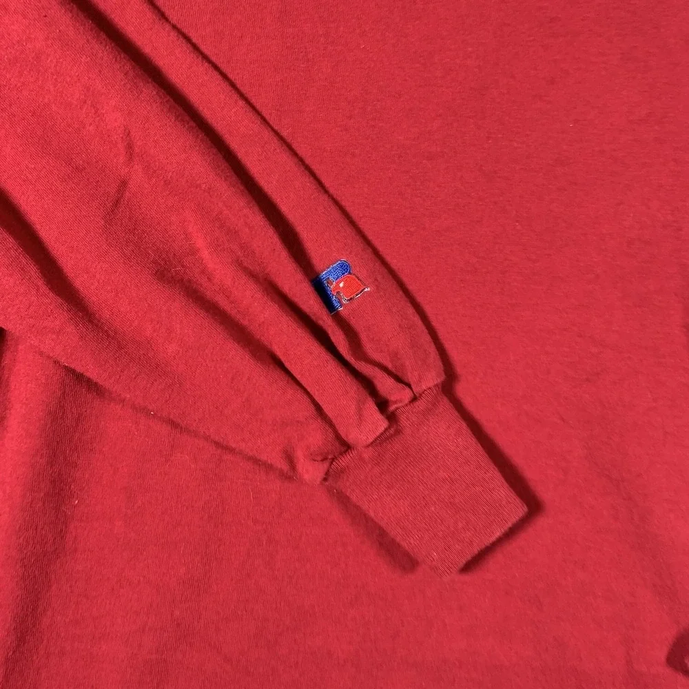 Stanford Cardinal Shirt Mens XL Red NCAA College Russell Athletic Long‎ Sleeve